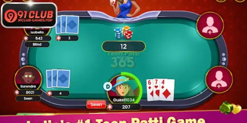 Real cash Teen Patti online gameplay on modern digital platforms