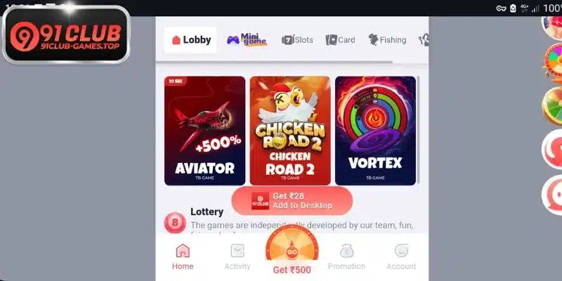 91 Club Latest Bonus News And Platform Expansion In India



91 Club is developed to offer premium-l...